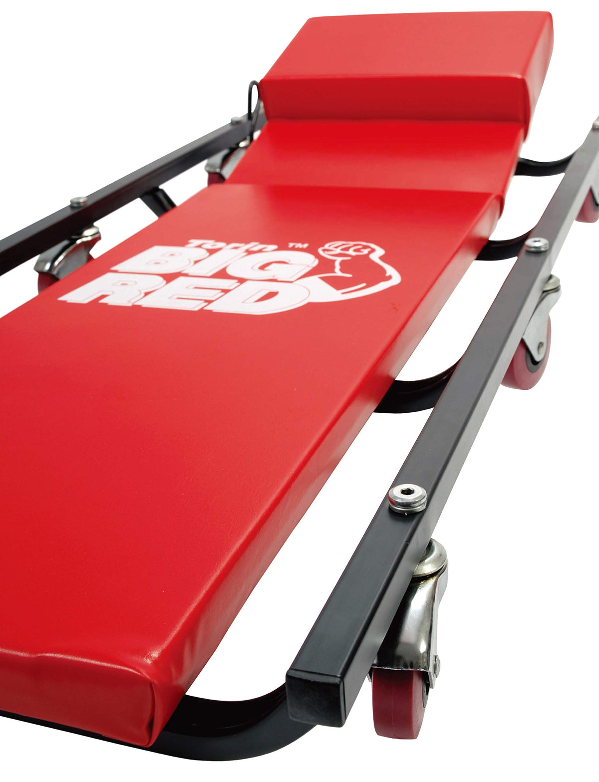 Rolling Garage Creeper with Adjustable Headrest and 6 Casters P2262