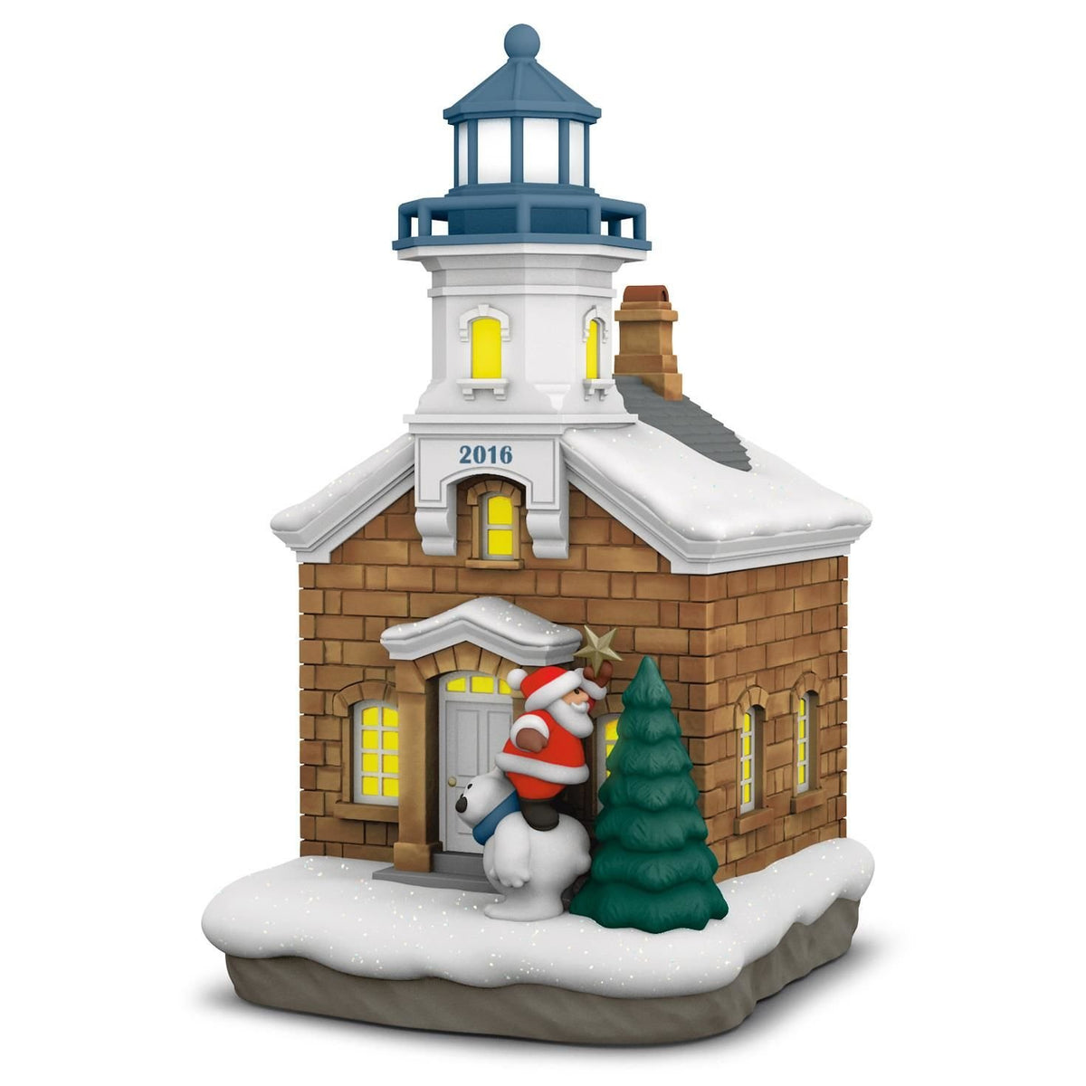 Christmas Ornament Lighthouse G59005