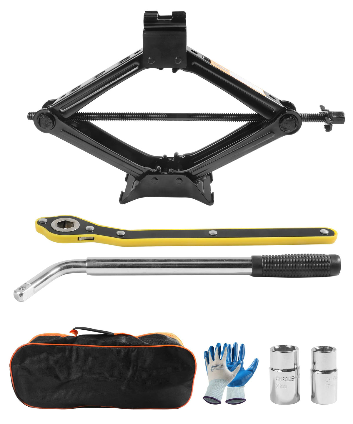 2 Ton Scissor Jack Lift with Lug Wrench W549678