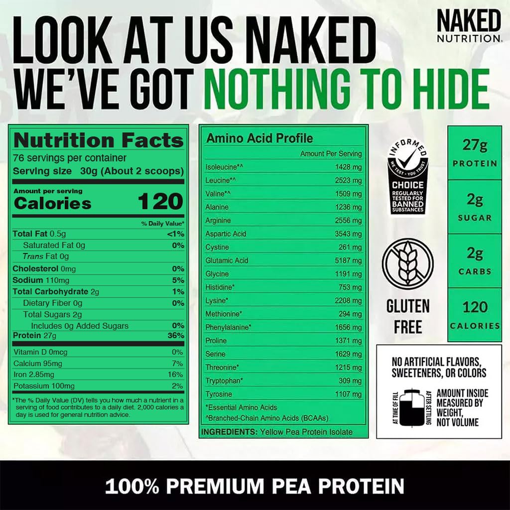 Dairy Free Protein Bundle: 5LB Unflavored Pea and 2LB PB V2379