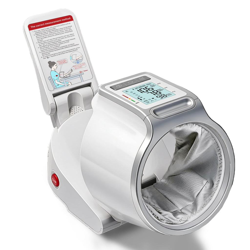 White Upper Arm Blood Pressure Monitor K864688