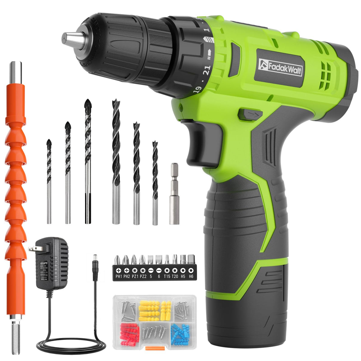 Cordless Drill Set 12V with Battery and Charger L150709