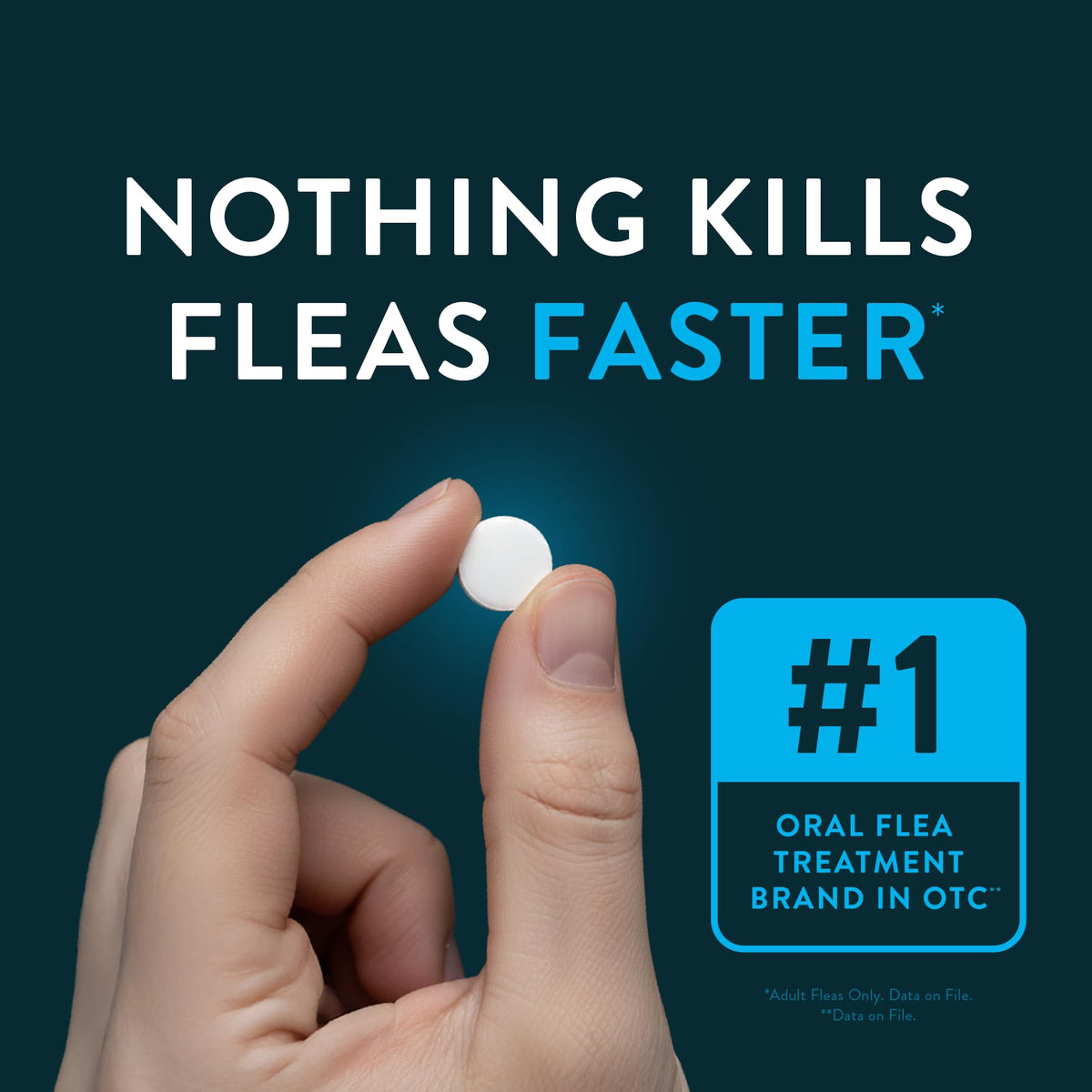 Oral Flea Tablets Dogs 2-25 lbs, Nitenpyram, 6-Dose P61588