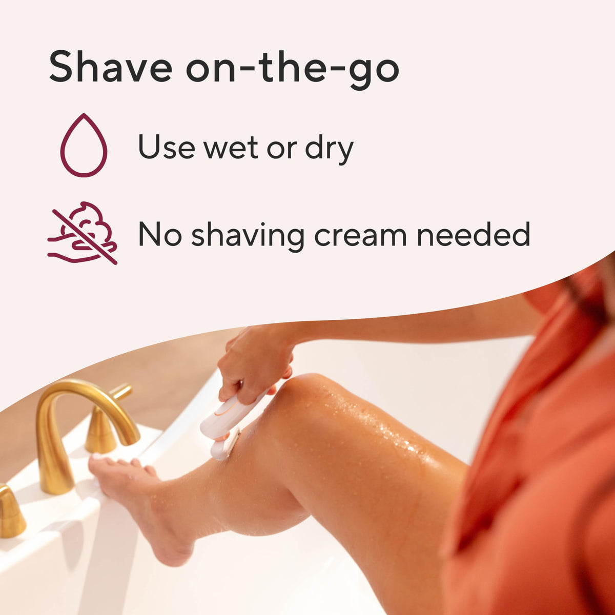 Electric Razor for Women with LED Light J5307