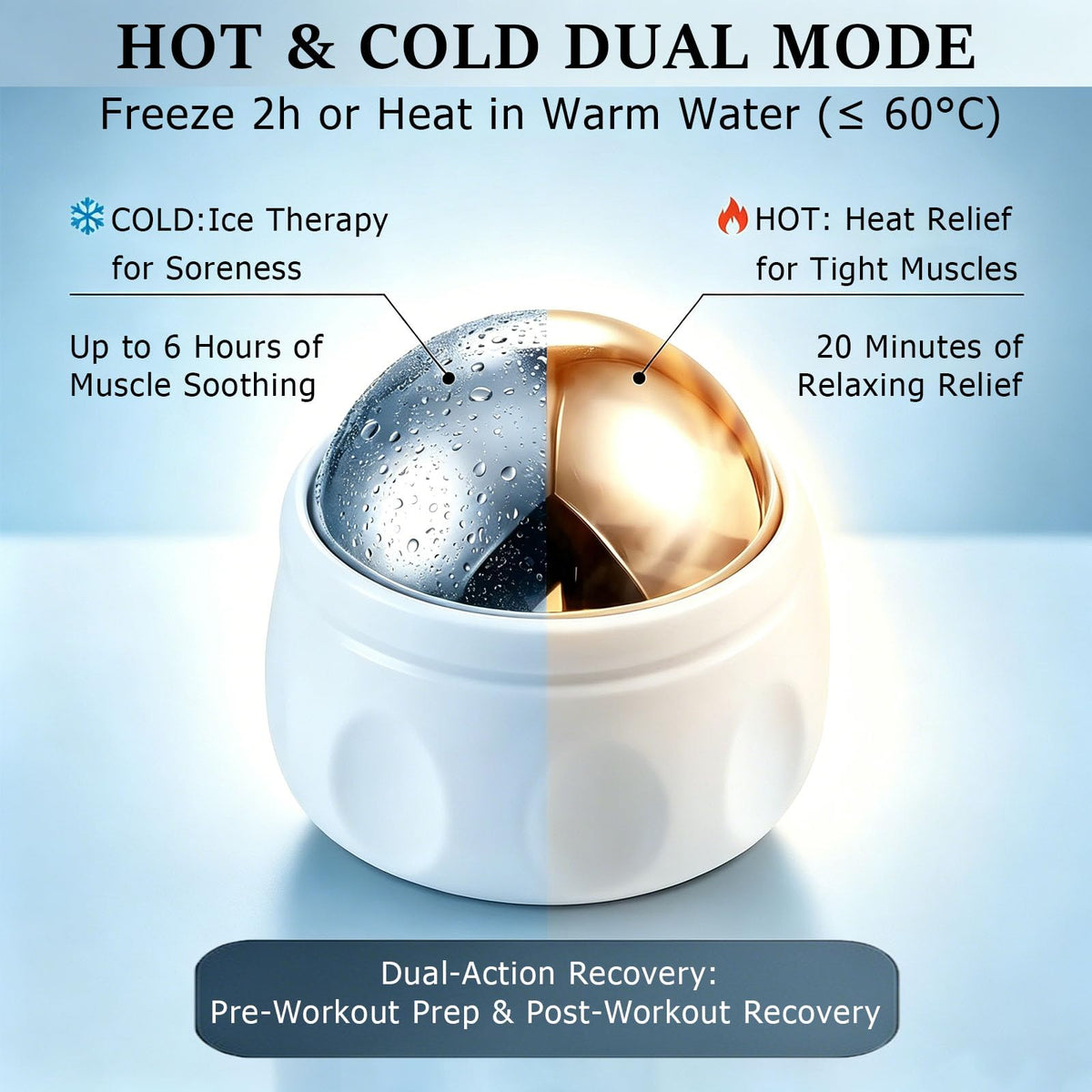Ice Roller Ball Cold & Heat Therapy O5739