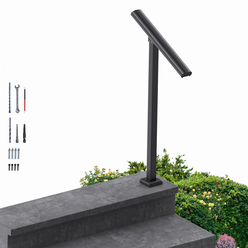 1 Step Aluminum Alloy Handrail L724