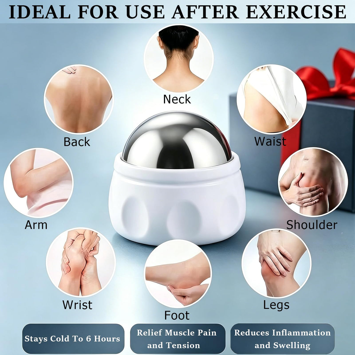 Ice Roller Ball Cold & Heat Therapy O5739