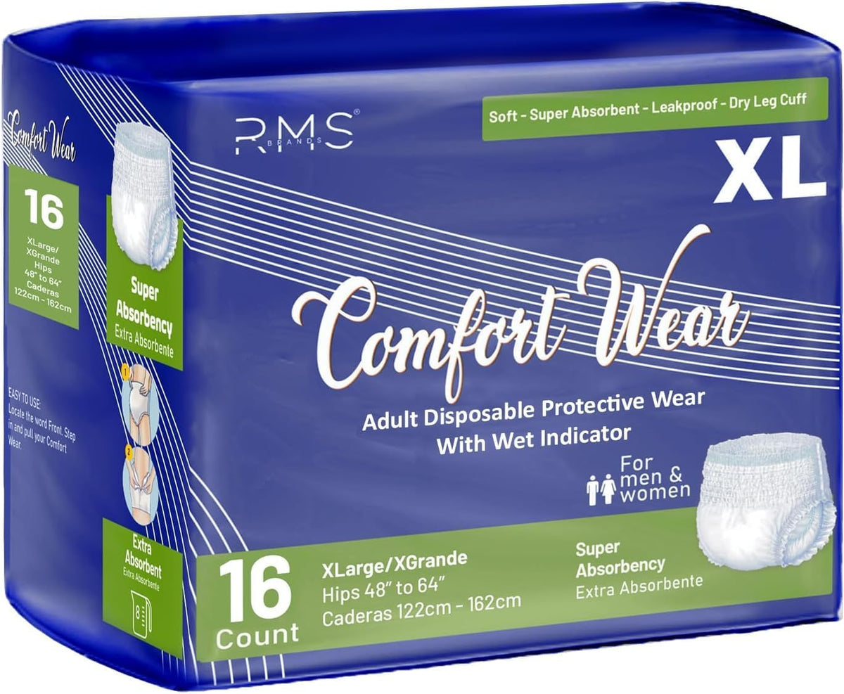 X-Large Disposable Incontinence Pull-Ups 16 Count I132616