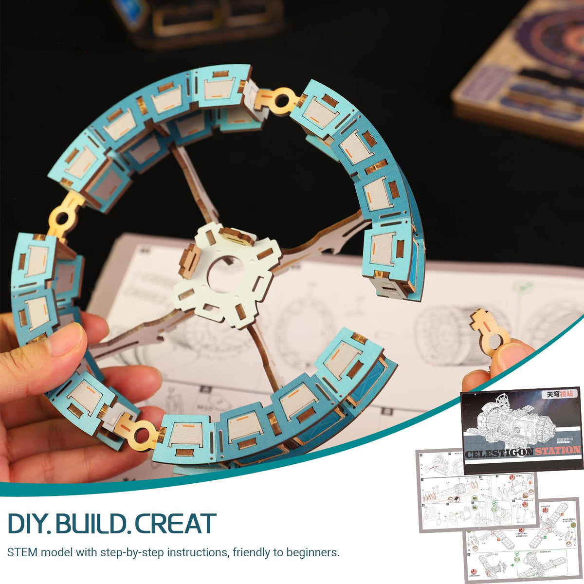 3D Wooden Puzzle F303