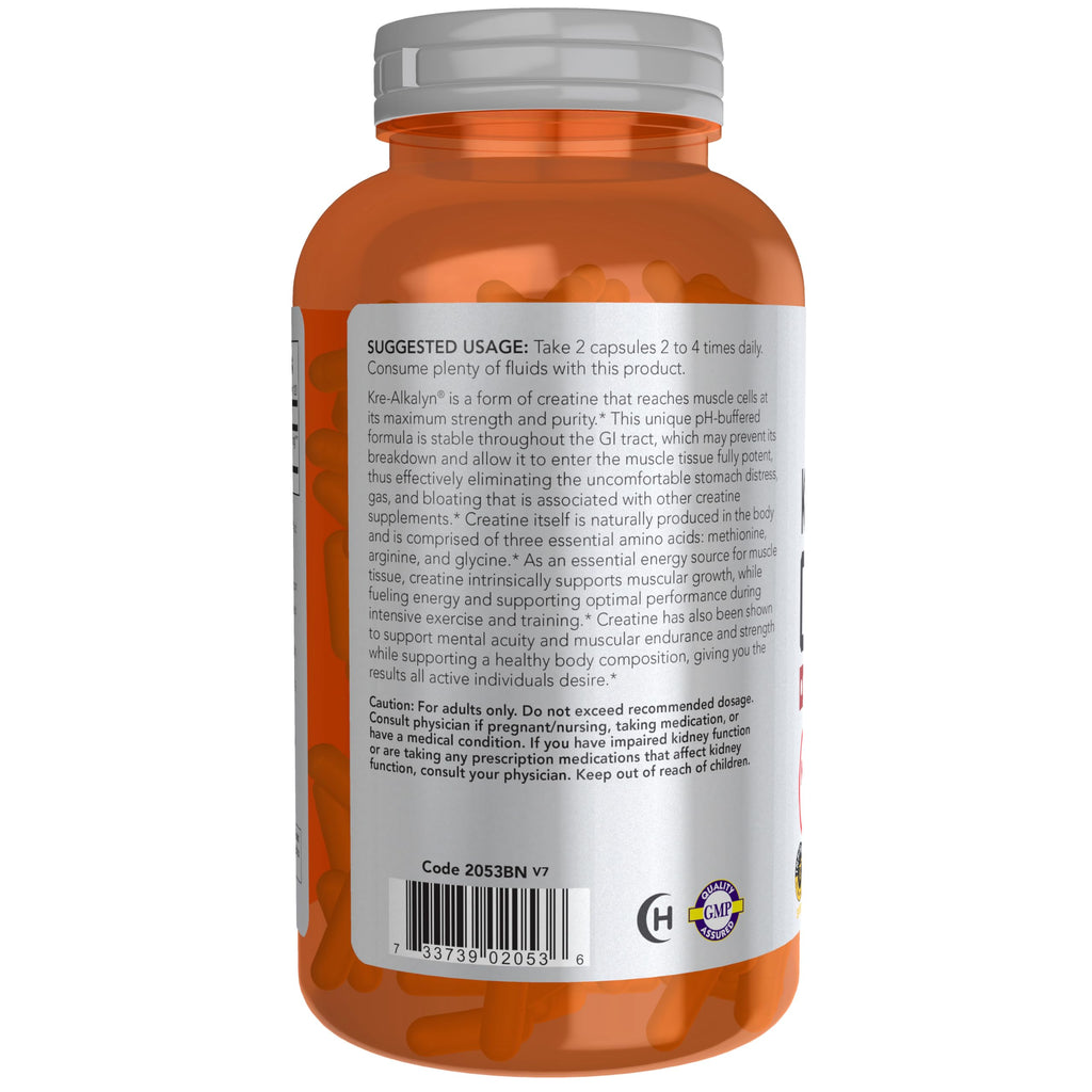 Buffered Creatine 750 mg 240 Caps O7062
