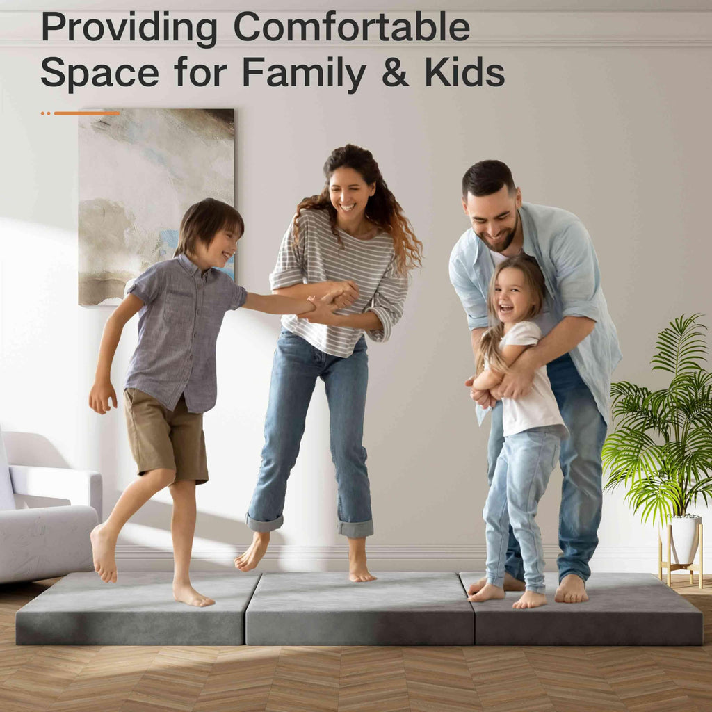 4 Inch Twin Tri-Fold Mattress Topper U105