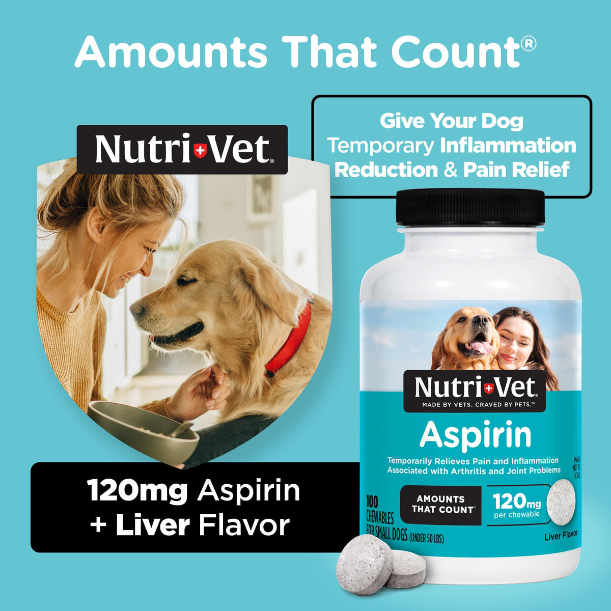 Dog Aspirin 120mg 100 Count Q4535