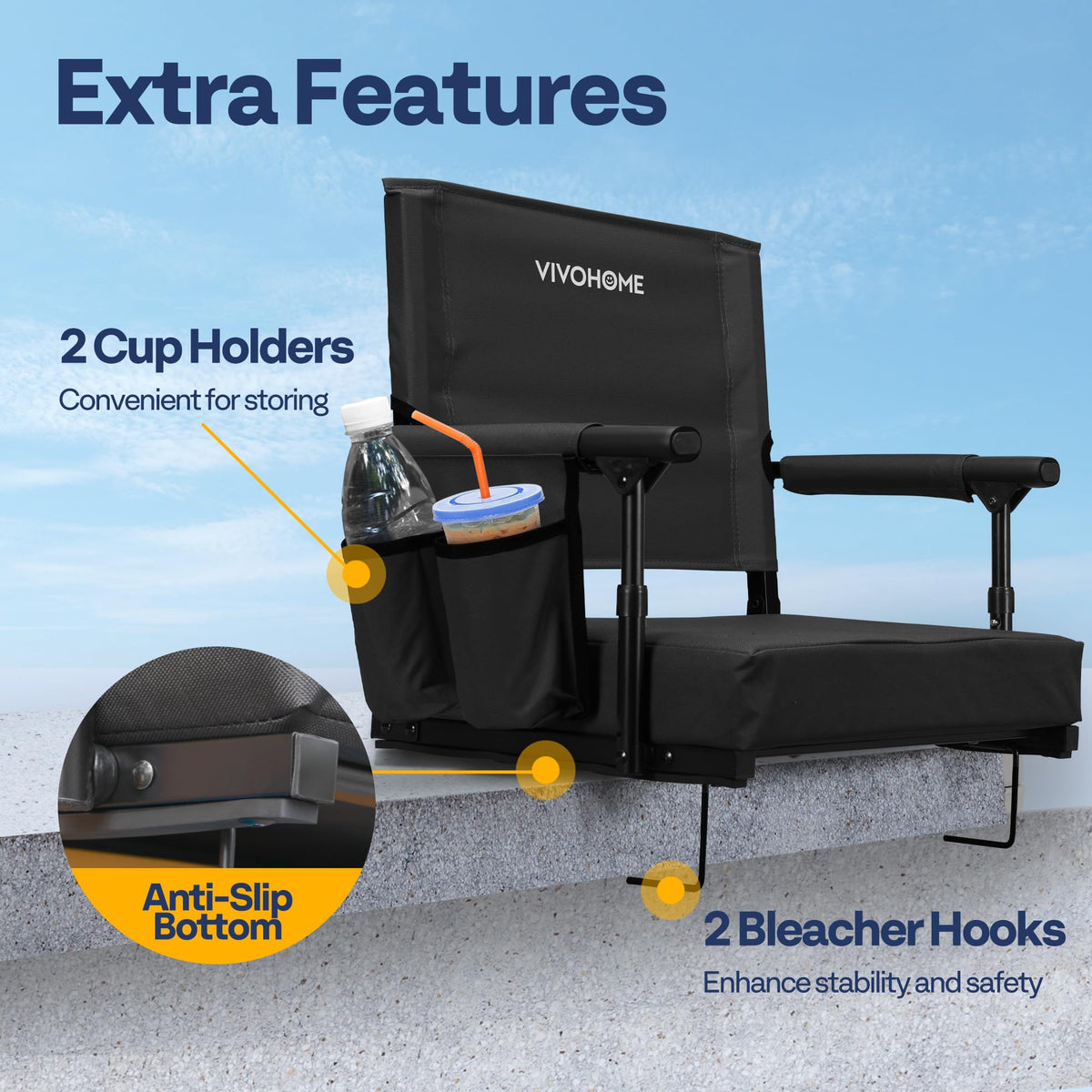 Stadium Seats with Back Support K3765