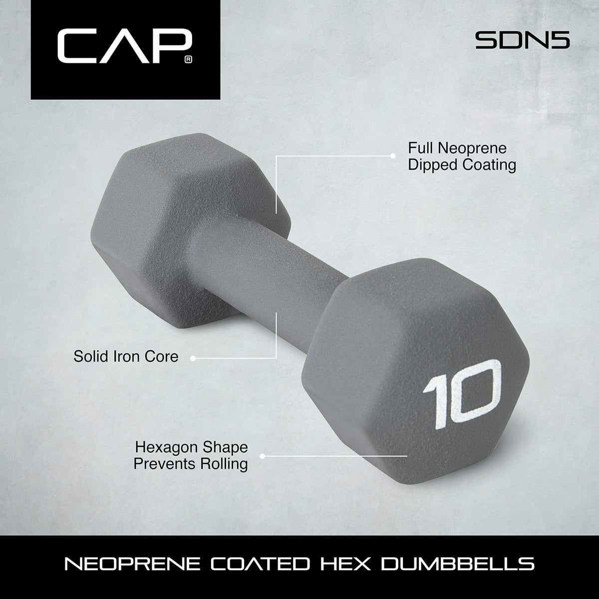 Neoprene Coated Dumbbells T2887