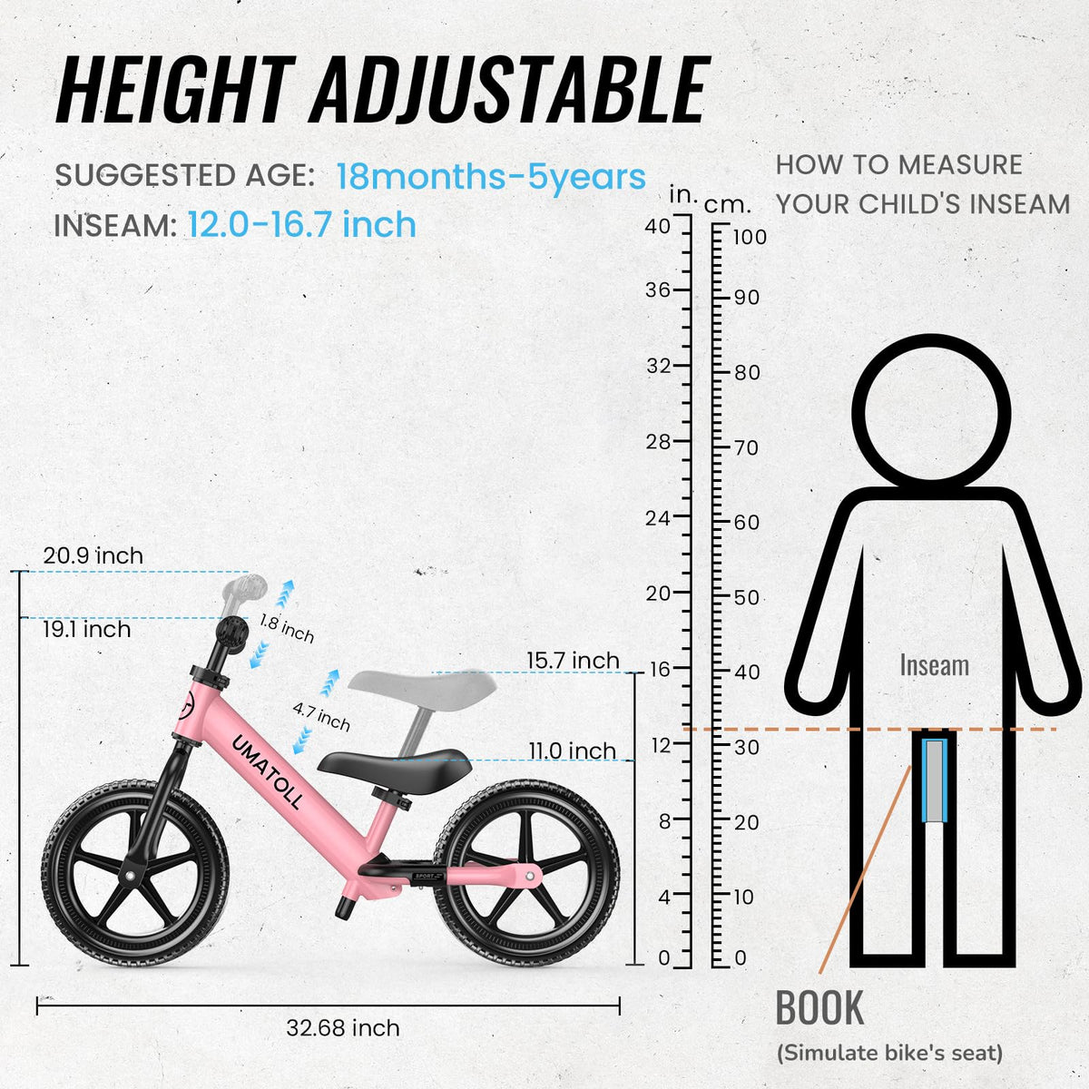 Toddler Balance Bike H714897
