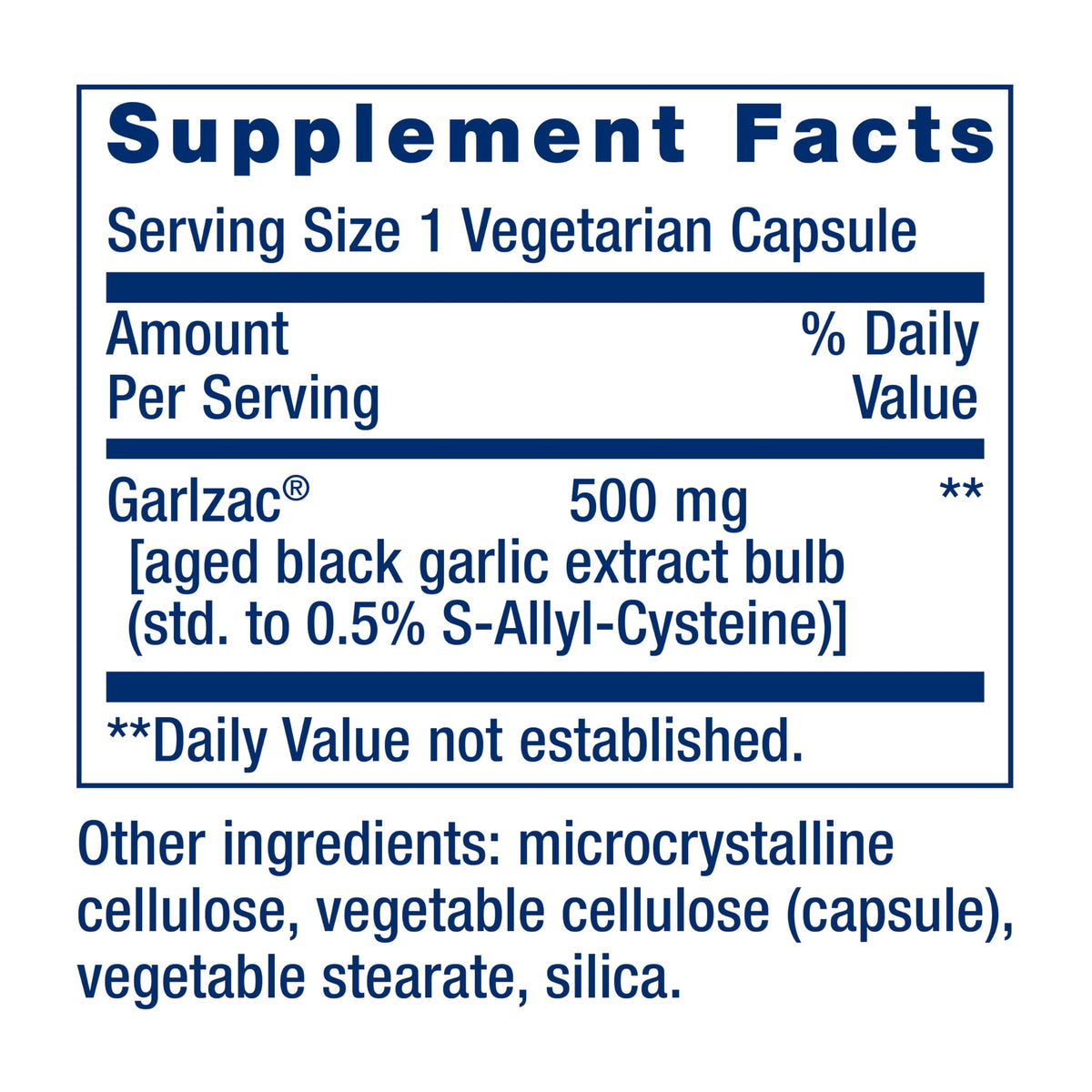Aged Black Garlic 30 Capsules S2098