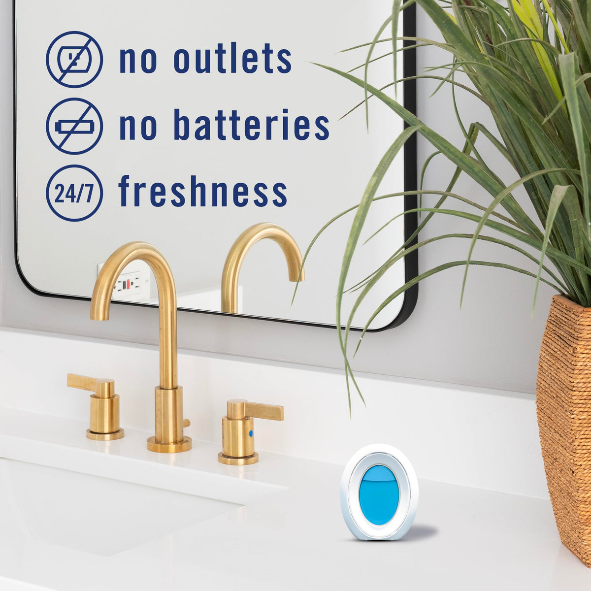 Bathroom Air Freshener Linen & Sky Scent 4 Count L4903
