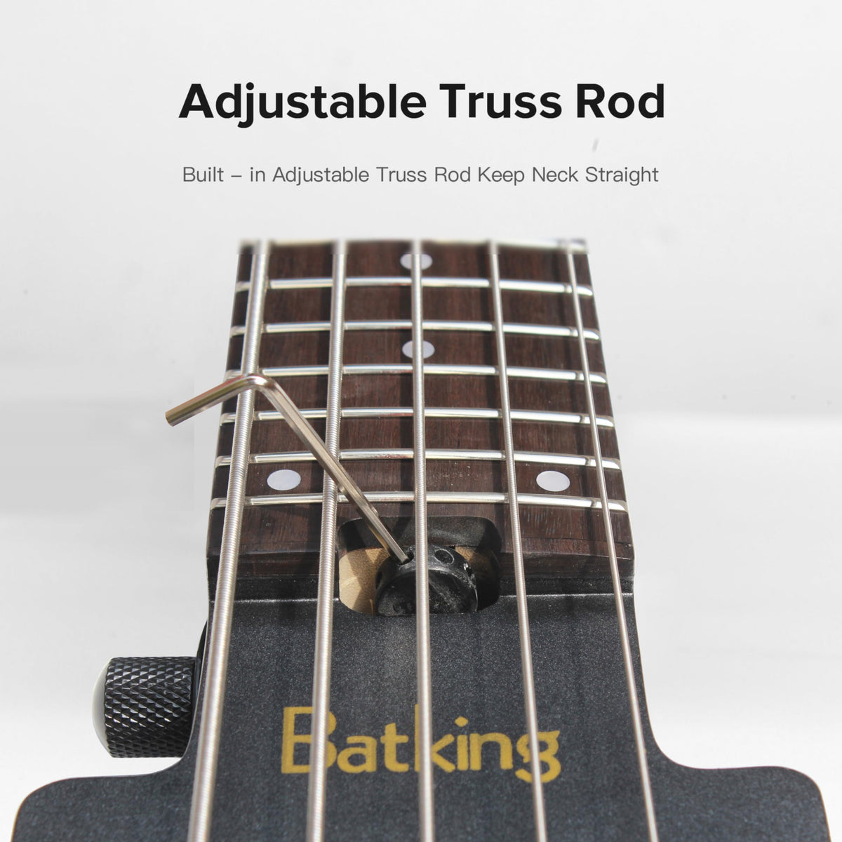 5 Strings Electric Headless Bass Guitar D6229