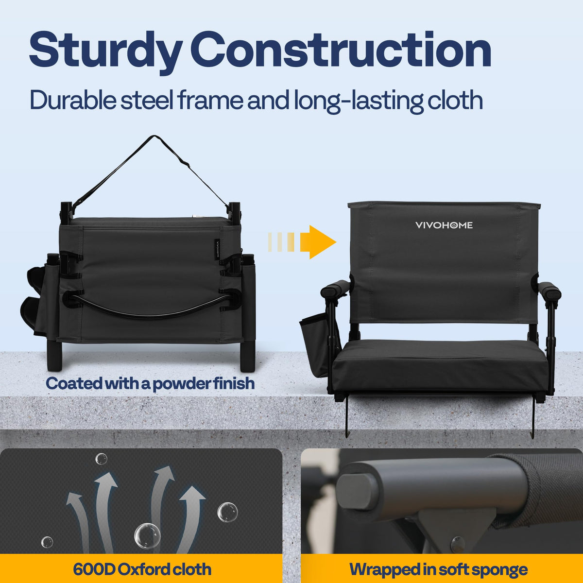 Stadium Seats with Back Support K3765