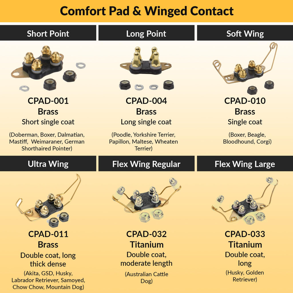Brass Contact Pads for Training Collars P393