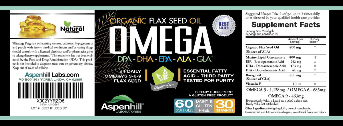 Wild Caught Omega 3 Fish Oil 2400 mg 60 SoftGels J8250