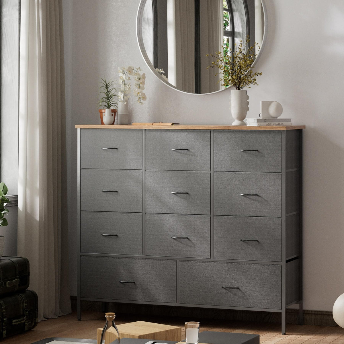 43.3" Wide 11 Drawer Dresser X7219
