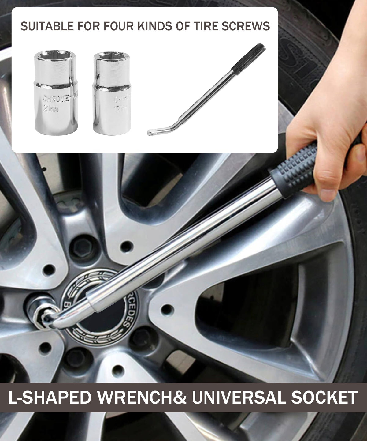 2 Ton Scissor Jack Lift with Lug Wrench W549678