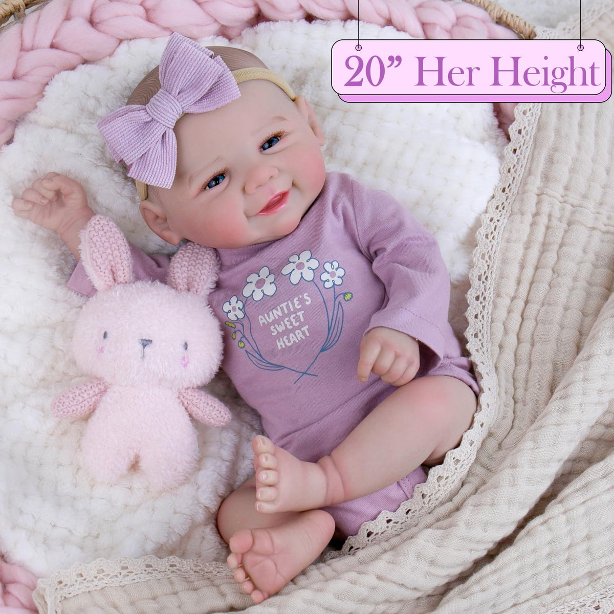 20 Inch Lifelike Baby Doll V427
