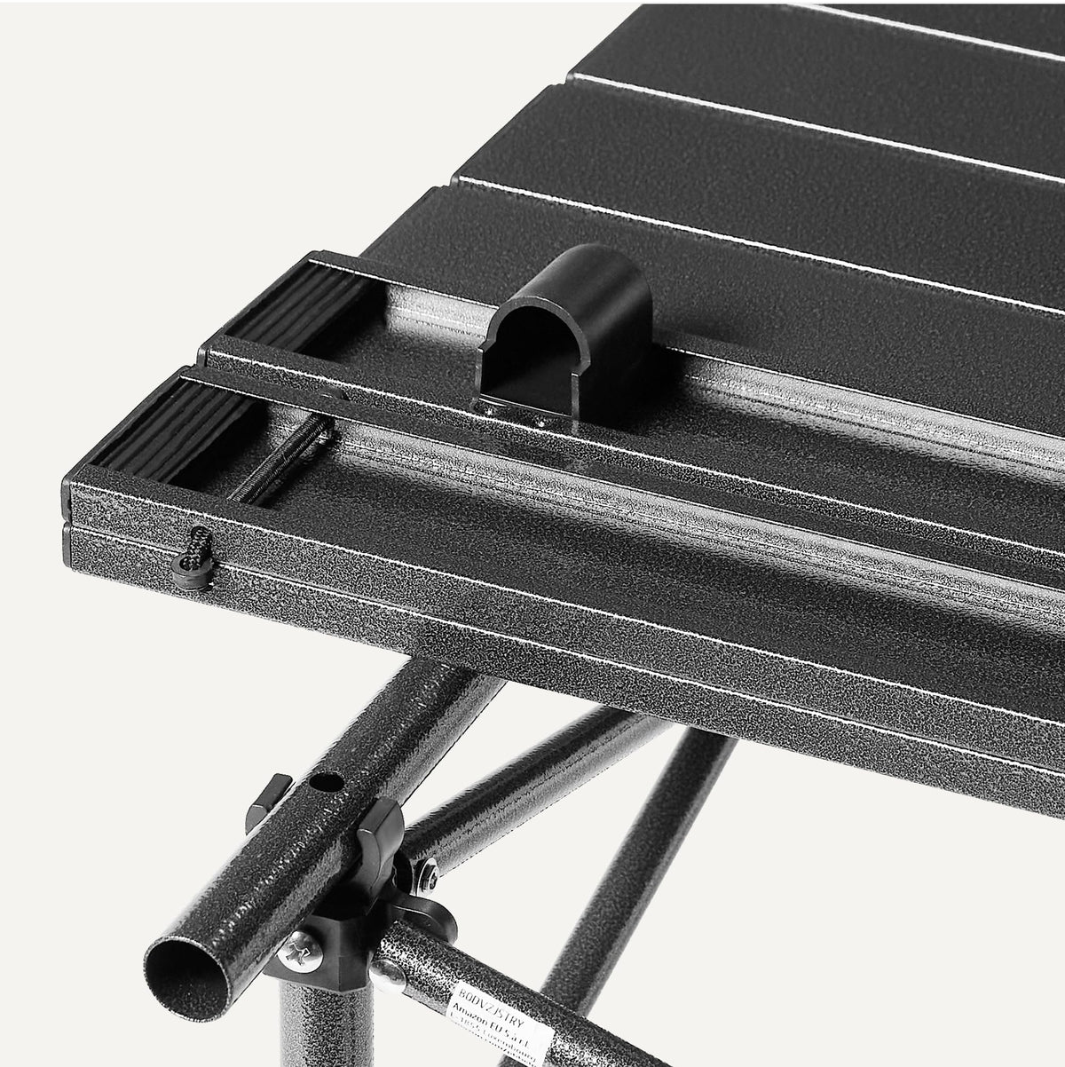 Portable Camping Table with Aluminum Roll-Up Top D3617