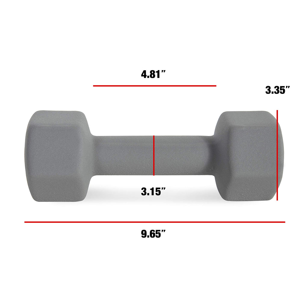 Neoprene Coated Dumbbells T2887