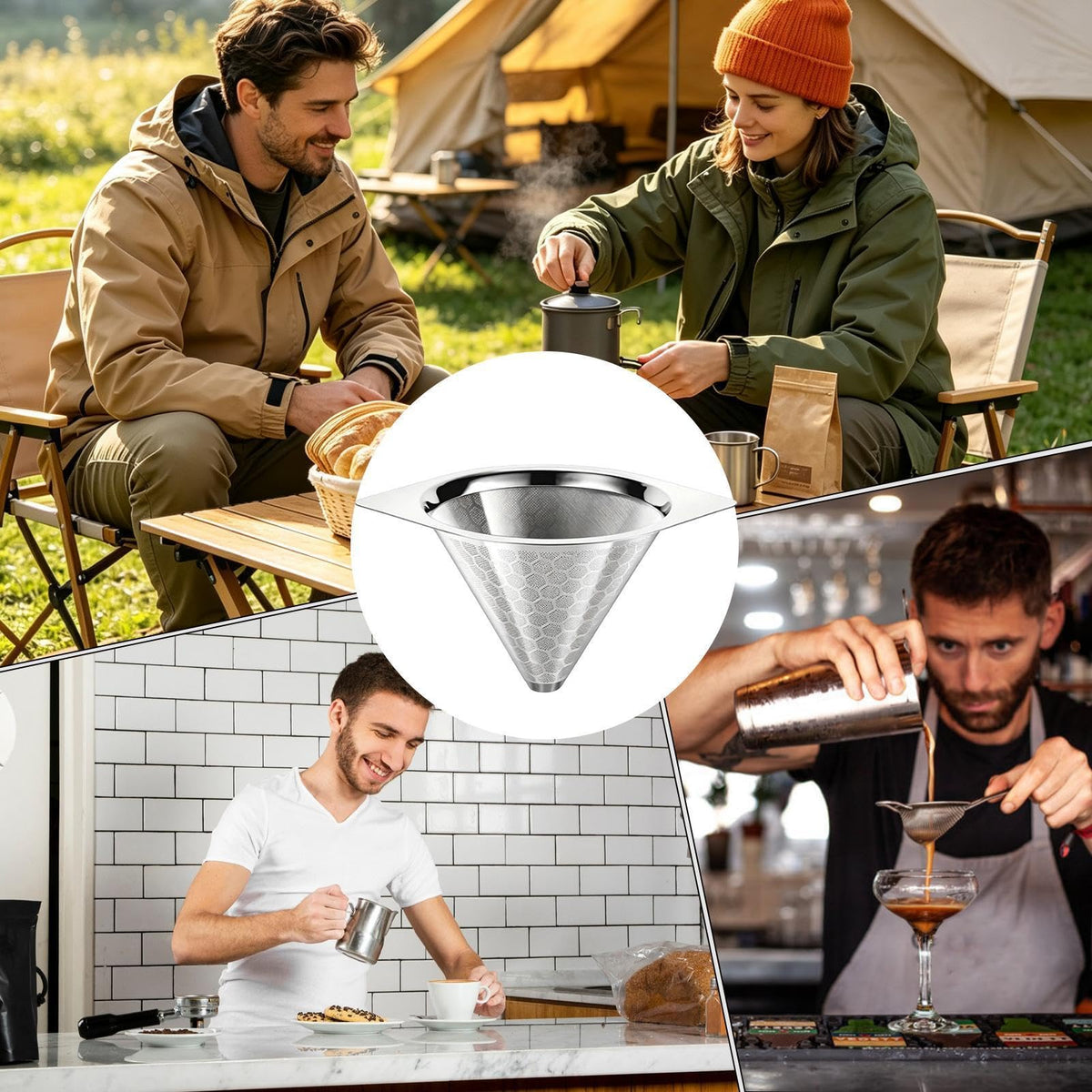 Stainless Steel Drip Coffee Filter M3580