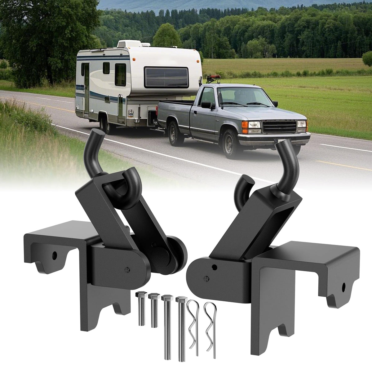 Heavy Duty Weight Distribution Hitch Brackets 2 pcs K2702