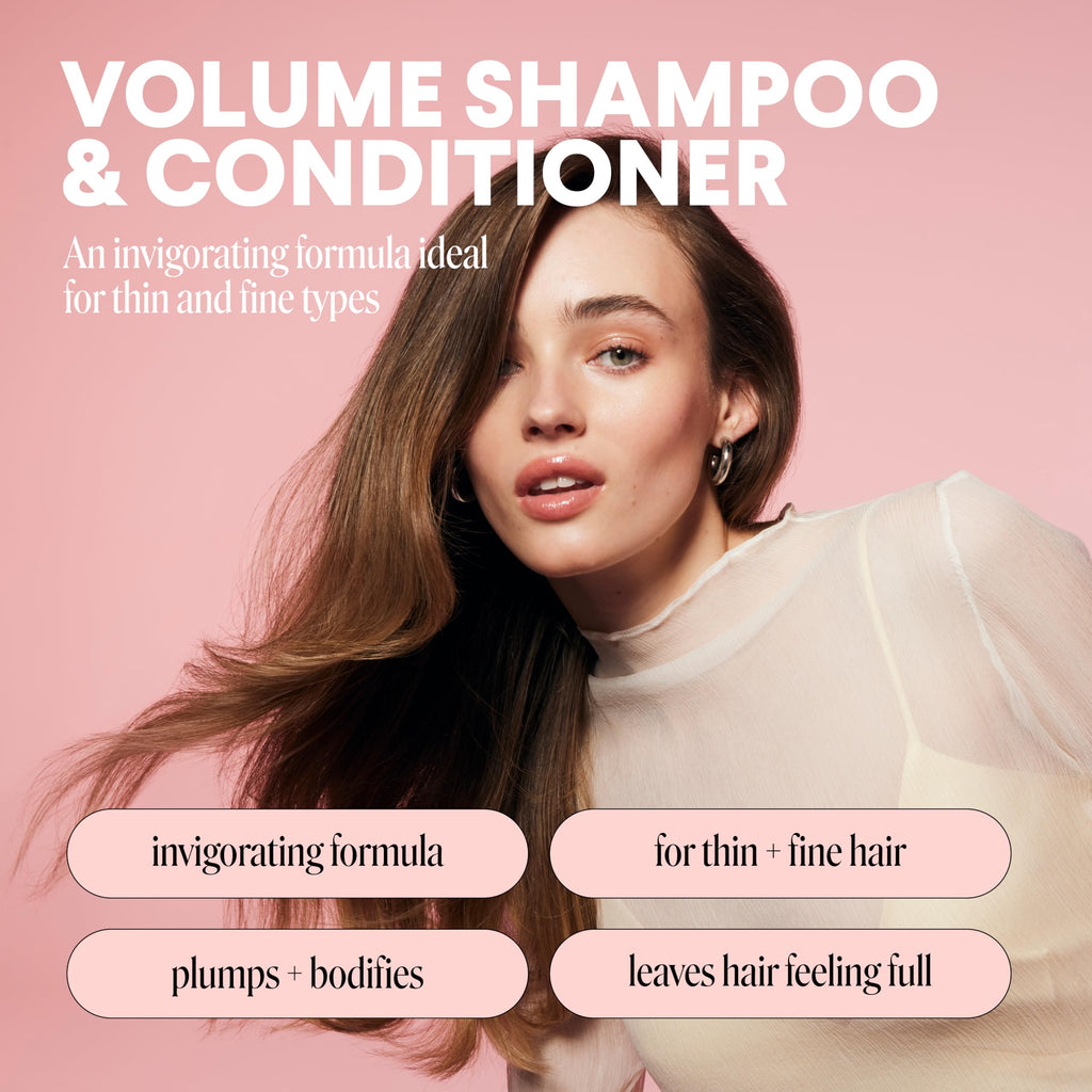 Volume Shampoo + Conditioner Set 12 oz Coconut Oil N5496