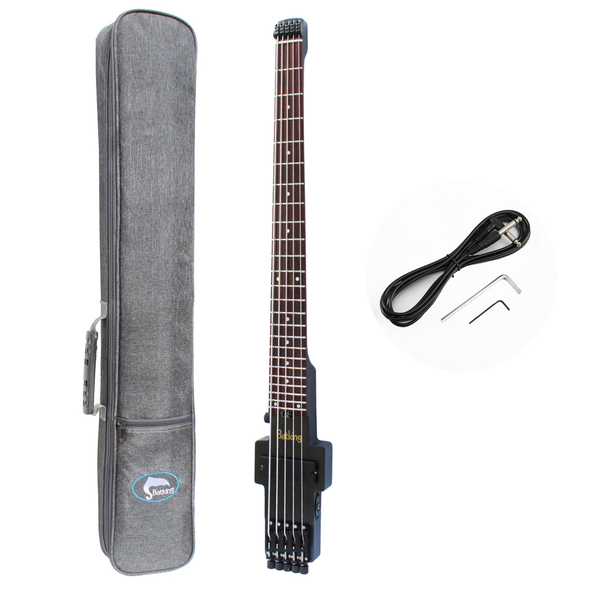 5 Strings Electric Headless Bass Guitar D6229