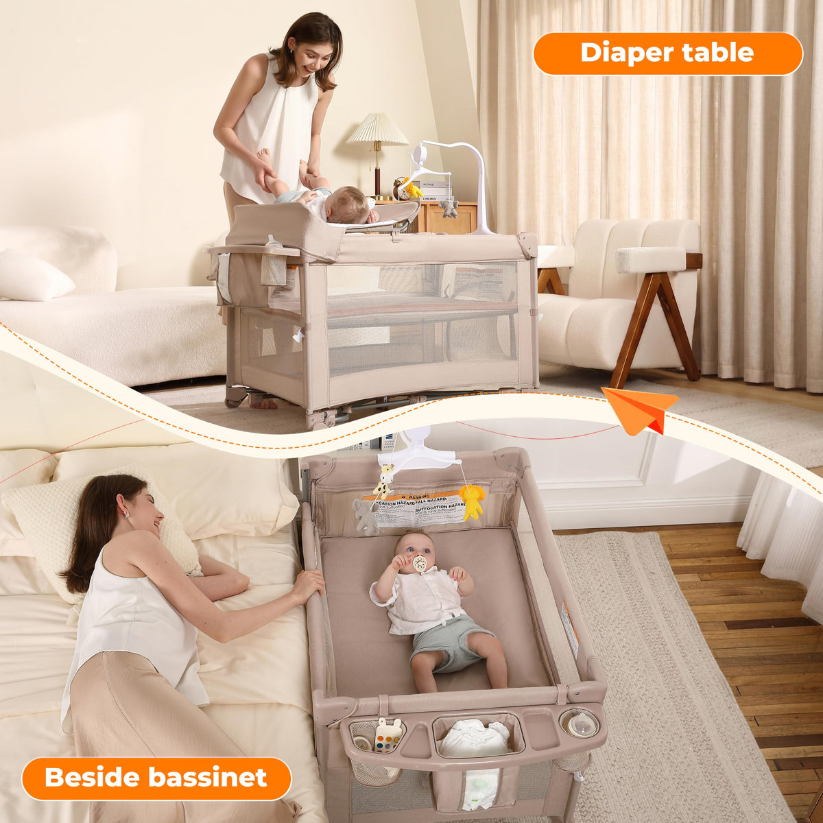 4 in 1 Baby Playard T904745