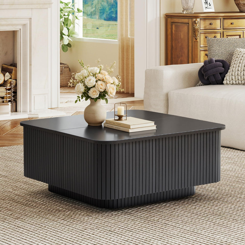 31.5" Square Coffee Table with Storage S8820